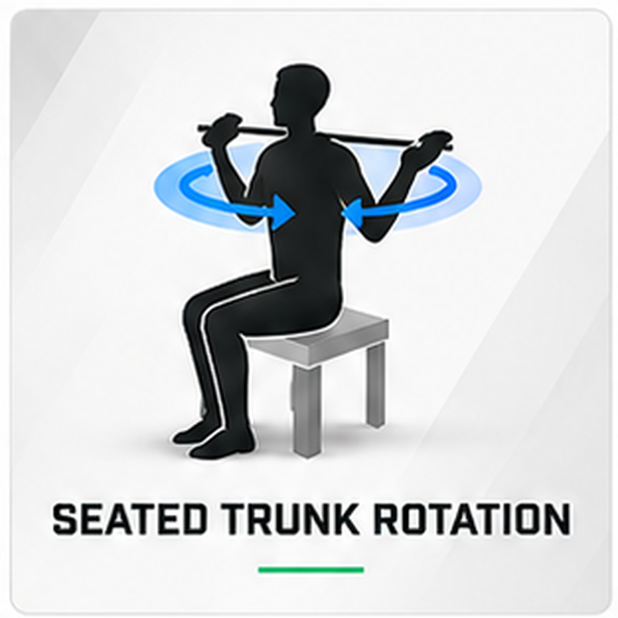 TPI Seated Trunk Rotation Test